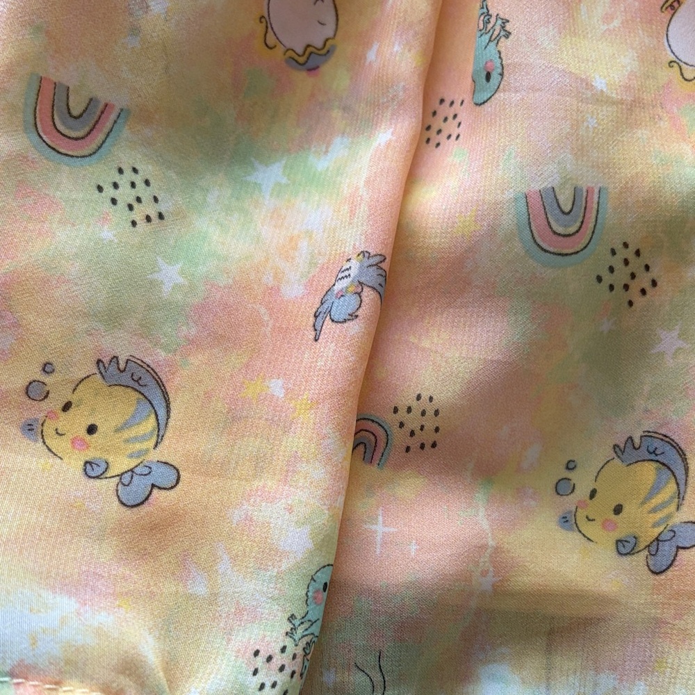 Disney Yellow Princess Kids Dress - Picture 4 of 4